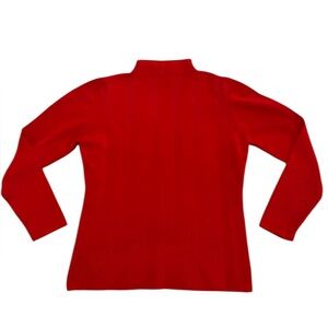 Woolmark Jin Yu‎ Classic Red Women's Sweater Medium